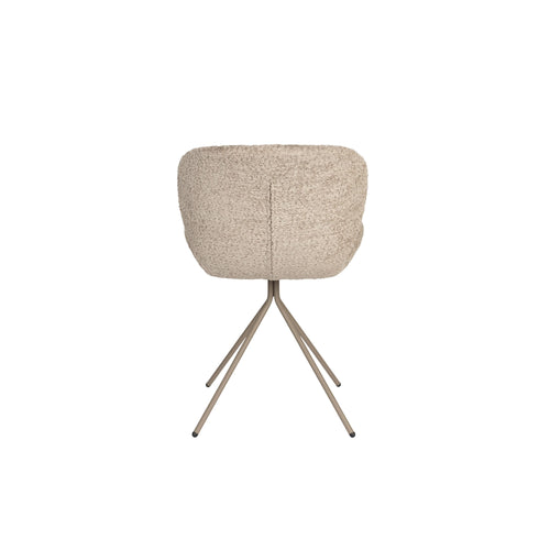 Zuiver OMG Eetkamerstoelen  Soft Beige - Set van 2 - vtwonen shop