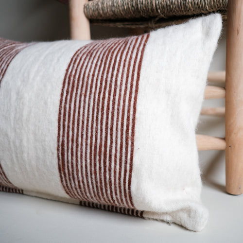 Household Hardware - kussen - Bruin - Dunne strepen - vtwonen shop