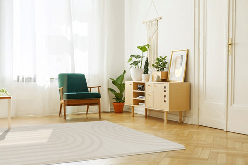 AFK Living vloerkleed Arch - reliëfeffect - beige - 160 x 230 cm - vtwonen shop