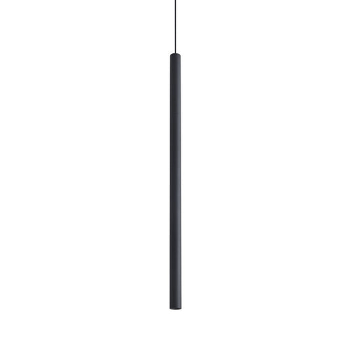 Ideal Lux LOOK Slanke hanglamp van 70 cm, zwart, 1x LED 1000lm 3000K