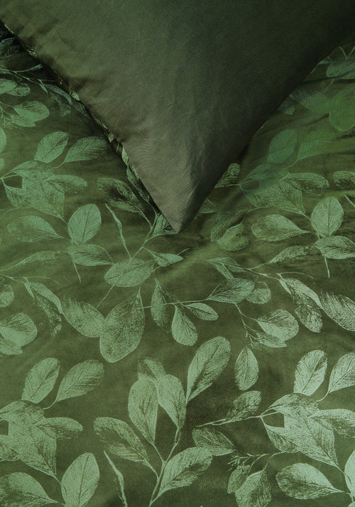Rivièra Maison Dekbedovertrek Sanu - 260 x 200/220 cm - Olive Green