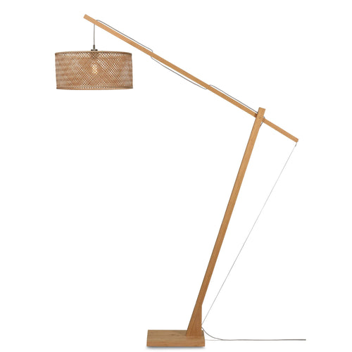 GOOD&MOJO vloerlamp Java - bruin - Ø32cm - vtwonen shop