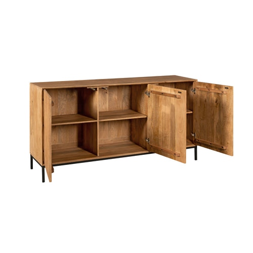 StarFurn Dressoir Madison - Naturel Hout - 165x45x85cm - vtwonen shop