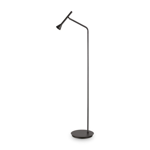 Ideal Lux DIESIS Led Reading Task Vloerlamp Zwart 3000K