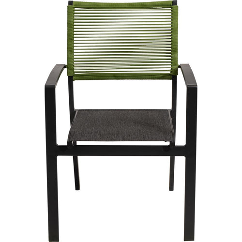 Lesli Living bistrostoel Vitolini - groen - 57x62x87cm