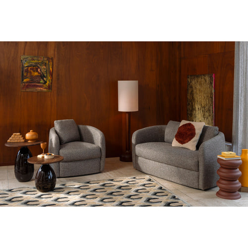 Dutchbone Boho Bank Stone - Grijs