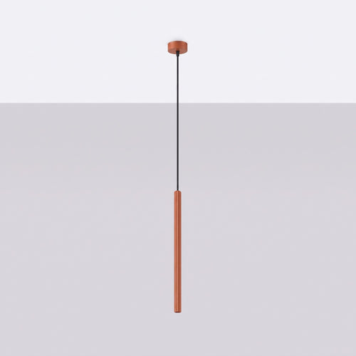 Sollux Lighting Hanglamp ARCHE 1 rode oker - 8x8x120cm