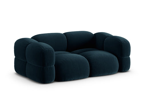 Cosmopolitan Design Bank Loretto 3-zits, flueel diepe olie - 100x210x68cm