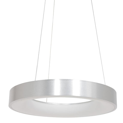 Steinhauer hanglamp Ringlede - 1 lichts - 48x 160 cm - zilver - vtwonen shop