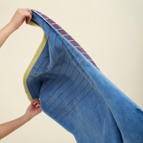 Hübsch handdoek Promenade - katoen - 70x140cm