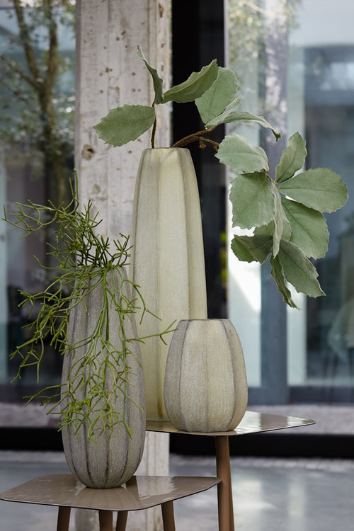 Light & Living vaas BRADLEY - Ø17x23.5cm - groen - vtwonen shop