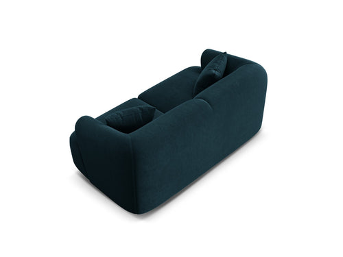 Cosmopolitan Design Modulaire bank Campi 2-zits, flueel diepe olie - 90x180x70cm