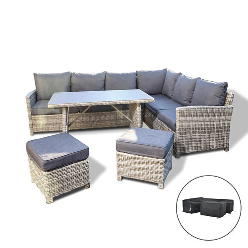 Home Deluxe BAHIA zitgroep met regenhoes