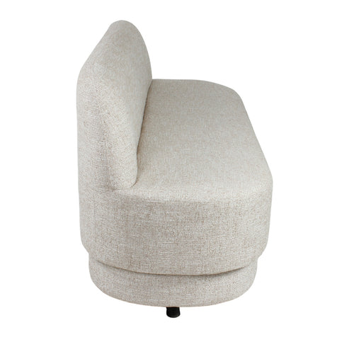 DÉJA Living Eetkamerbank Moose - Beige Stof - 200x72x85cm