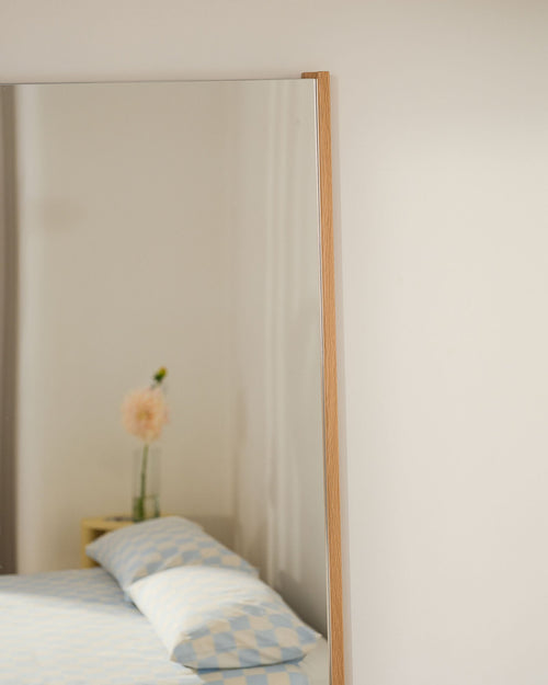 noo.ma Lun Wall Mirror 160 x 60 cm - massief eiken, full-length wandspiegel