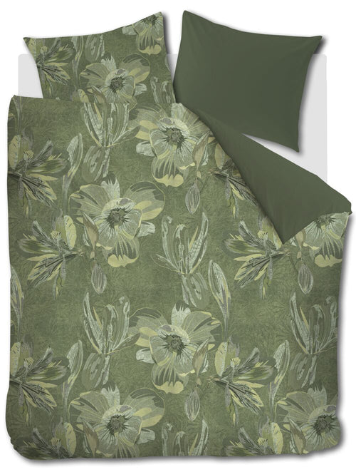 Kardol Dekbedovertrek Symbiose - 200 x 200/220 cm - Groen