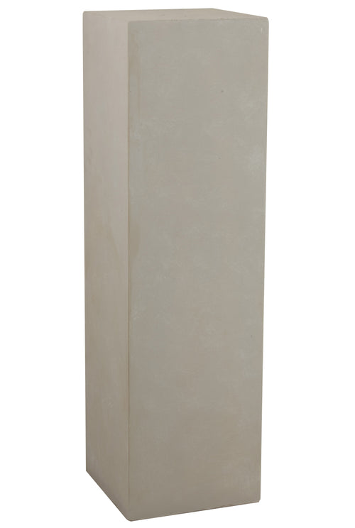 J-Line sokkel Rechthoek Hoog - keramiek - beige - large