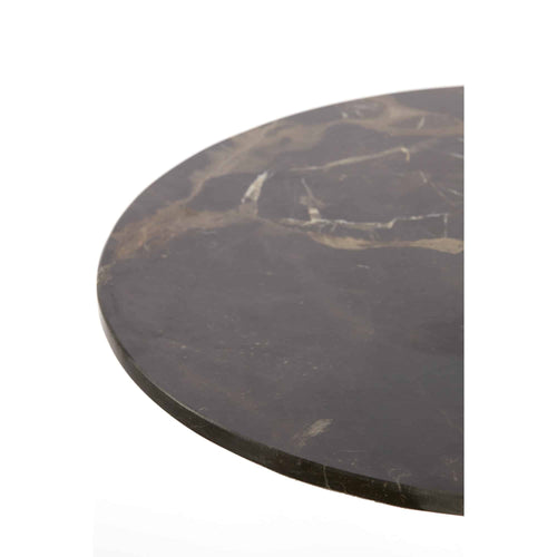 Light & Living bijzettafel Pazo - bruin - Ø48cm