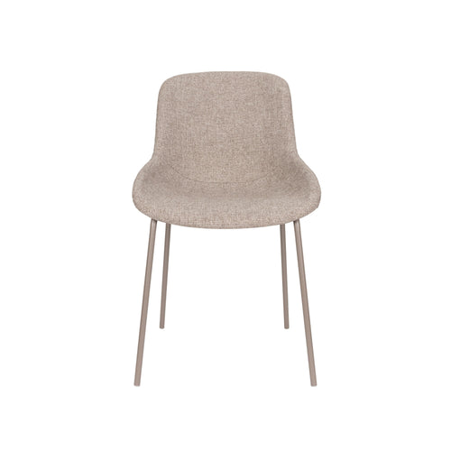 Housecraft Living Pleun Eetkamerstoelen Taupe - Set van 2