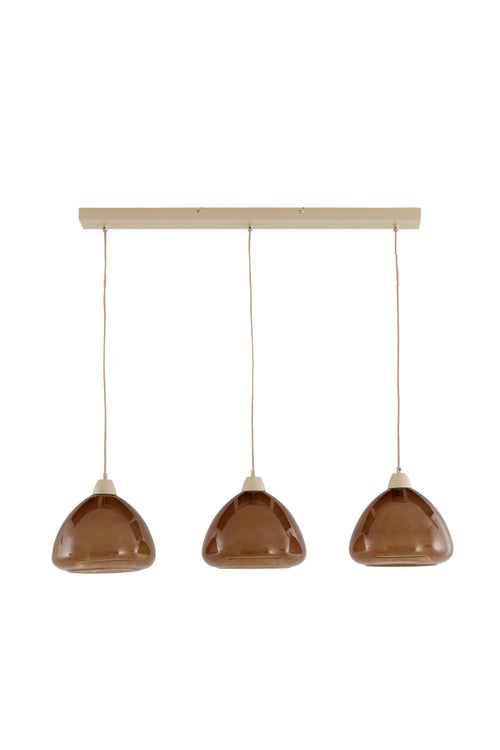 Light & Living hanglamp BISHO - bruin - 94x26x19cm - vtwonen shop
