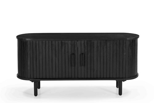 Giga Meubel Tv-Meubel Merel - Mangohout/Metaal - Zwart - 120cm - vtwonen shop