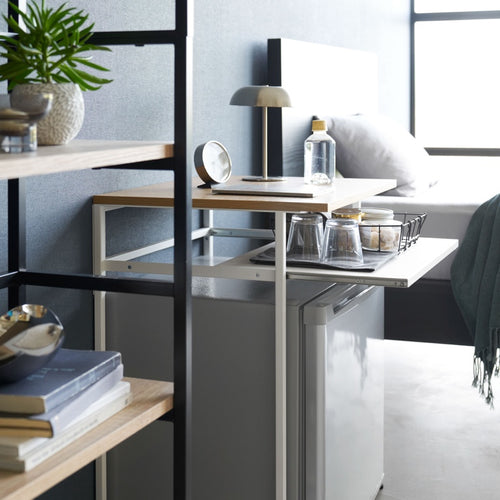 Yamazaki Bijzettafel met Lade - Tower - Wit - vtwonen shop