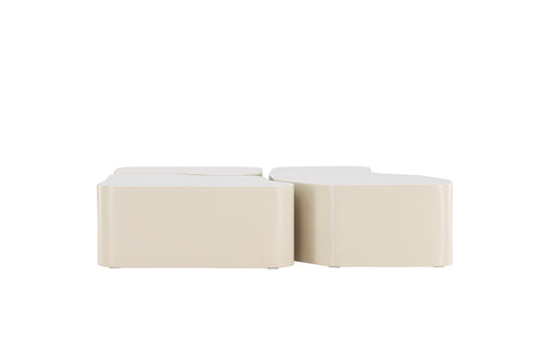 Rebellenclub Salontafel Sahale - 92 x 70 cm - Beige