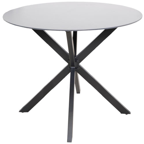 Lesli Living tuintafel Crest - zwart - Ø90x73cm