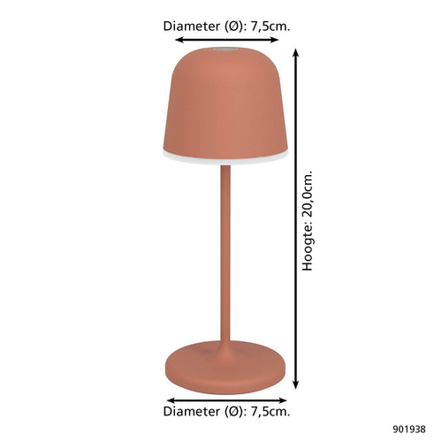 EGLO tafellamp/priklamp Mannera-S - Oranje