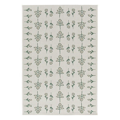 AFK Living vloerkleed Prairie - voor binnen en buiten - groen - 160 x 213 cm
