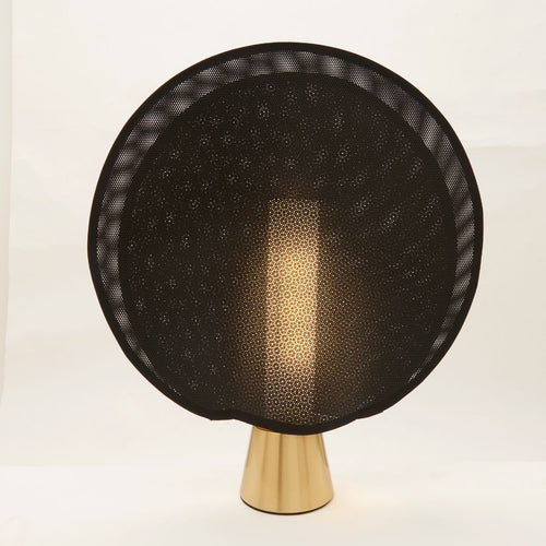 Signature - MAILLE Lamp - Goudkleurig - 8,6x36x40 cm