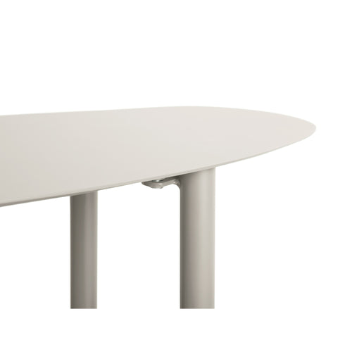 Leitmotiv side table Riqueza - grijs - 90x28x72.5cm