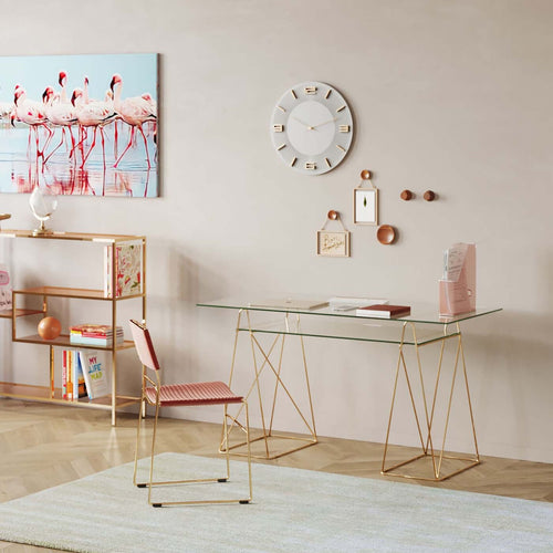 Kare Design Bureau Polar 135x65cm goud - vtwonen shop