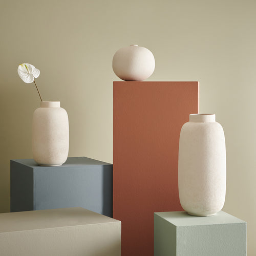 S|P Collection - Vaas 20xH34cm wit Bullet - vtwonen shop