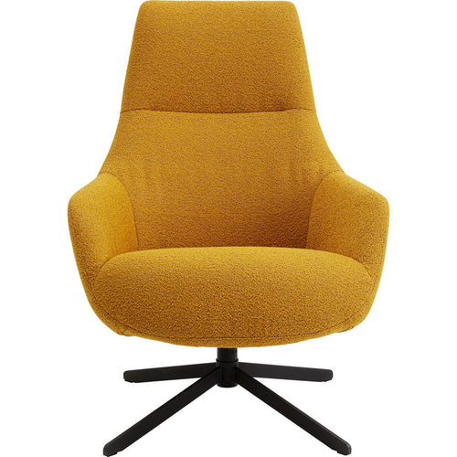 Kare Design Draaifauteuil Mimi geel - vtwonen shop
