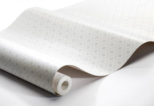 Borastapeter behang tegelmotief grijs - 53 cm x 10.05 m - 660505 - vtwonen shop