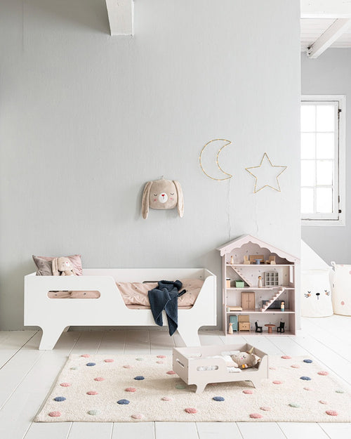 Petite Amélie Kindervloerkleed - Beige met stippen