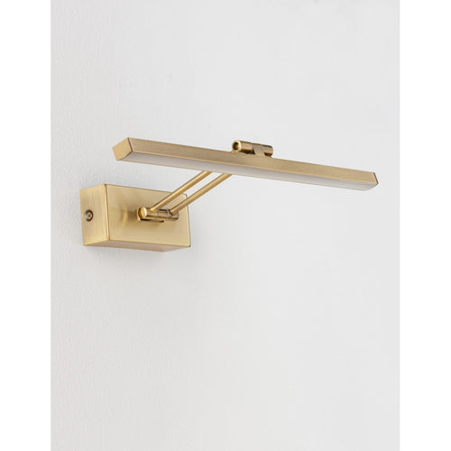 Merano Borden Schilderijlamp Antiek Messing Metaal LED 12W 801Lm 3000K