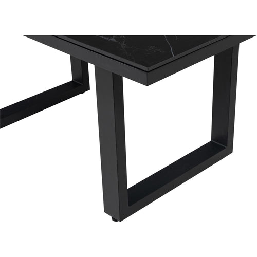 Lesli Living tuintafel Monte - grijs - 140x80cm
