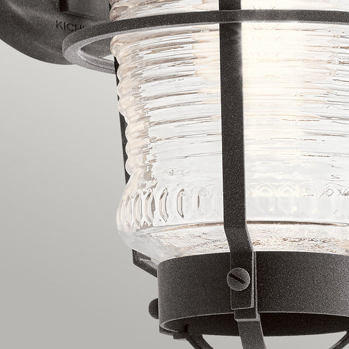 Chance Harbor Kichler Outdoor 1-lichts wandlantaarn verweerd zink IP44