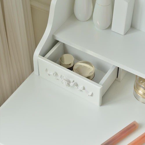 Home Deluxe Kaptafel ROSY Wit