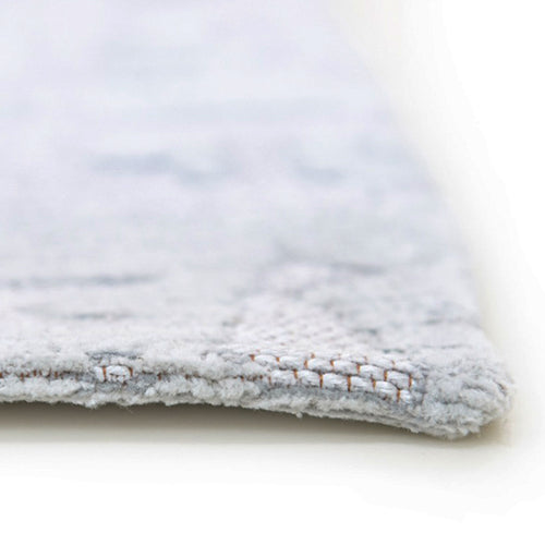 Louis De Poortere binnen & buiten machinewasbaar vloerkleed Structures Baobab van 70% gerecycled PET - grijs - 235x340cm
