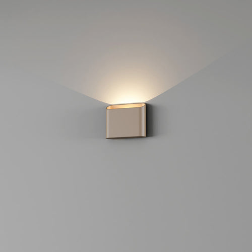 Artdelight Wandlamp Diaz 1L - Champagne