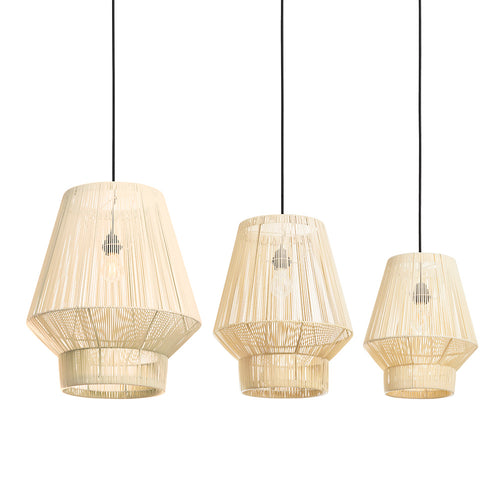 Originalhome lampenkap gerecycled Lampion no 1 - naturel - M