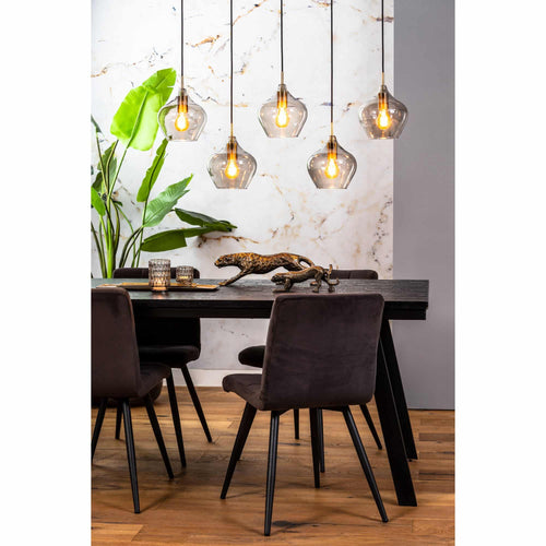 Light & Living hanglamp Rakel - brons - 104x20x120cm - vtwonen shop