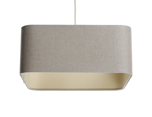 bpskoncept hanglamp Kwadro - beige linnen