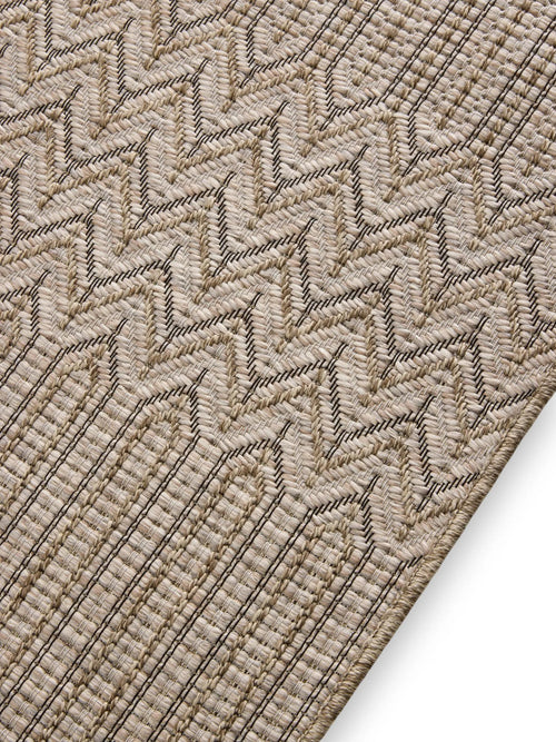 benuta binnen- en buitenloper Naoto - beige - 80x240 cm