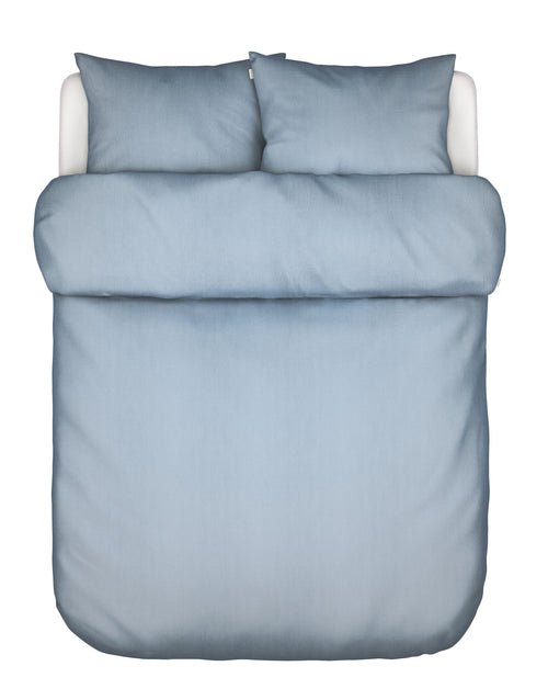 Marc O'Polo Valka dekbedovertrek - Lits-Jumeaux - 240x200/220 cm - Powder blue