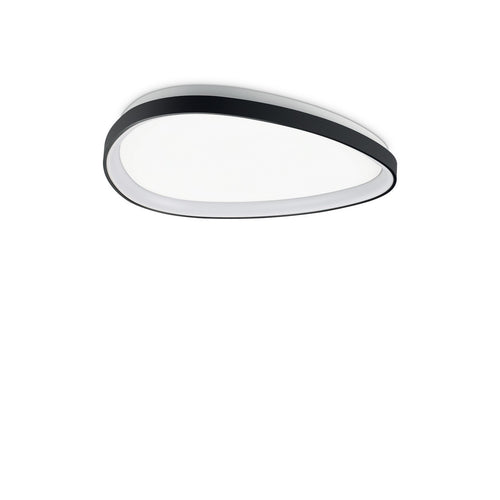 Ideal Lux GEMINI Geïntegreerde LED-plafondlamp, zwart, 3550lm, 4000K