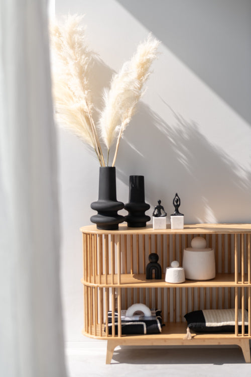 J-Line kast Live - bamboe - naturel
